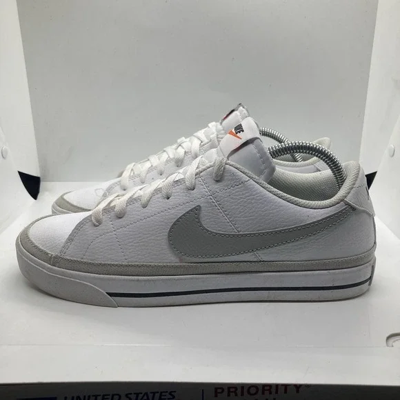 Nike | Shoes | Nike Court Legacy Mens Size 9 White Gray Next  display picture 3